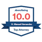 Avvo Rating | 10.0 | H. Manuel Hernández | Top Attorney